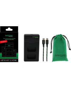 Caricabatteria Premium Twin Performance PD per Sony NP FW50