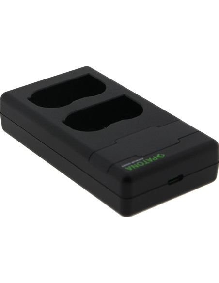 Caricabatteria Premium Twin Performance PD per Nikon EN-EL15