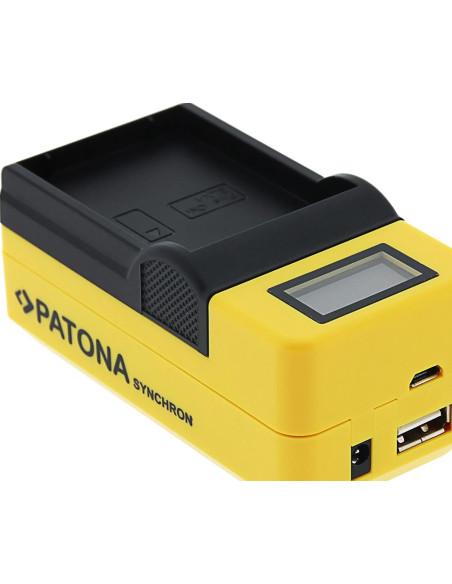 Caricabatteria LCD per Olympus BLX-1