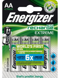 Accu Recharge Extreme 2300 AA BP4 Batteria ricaricabile Stilo AA Nichel-Metallo Idruro (NiMH)