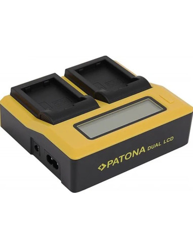 Caricabatteria doppio LCD per Nikon EN-EL25
