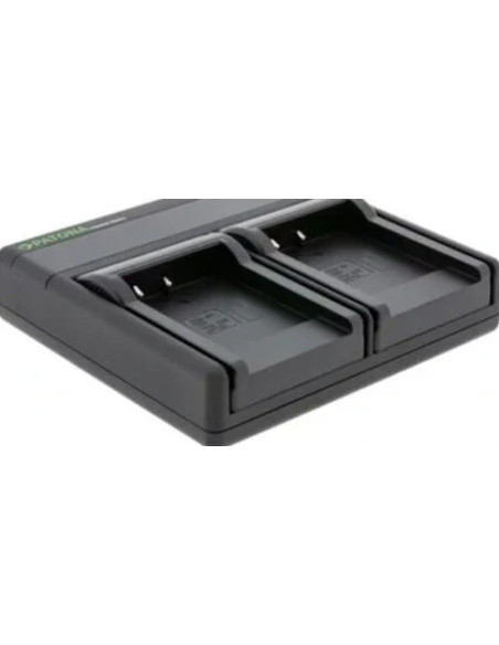 Carica Batterie Premium Dual PD Performance per Nikon EN-EL24 USB Ingresso/Uscita