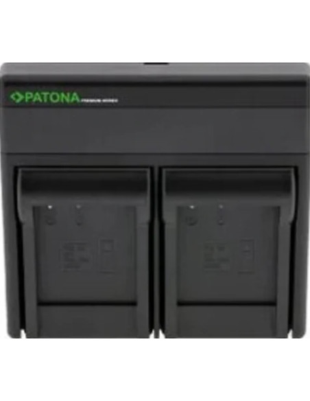 Carica Batterie Premium Dual PD Performance per Nikon EN-EL24 USB Ingresso/Uscita