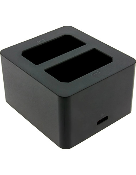 Doppio caricabatteria per Leica M10 M10P M10R 24003 BP-SCL5 incluso cavo USB-C