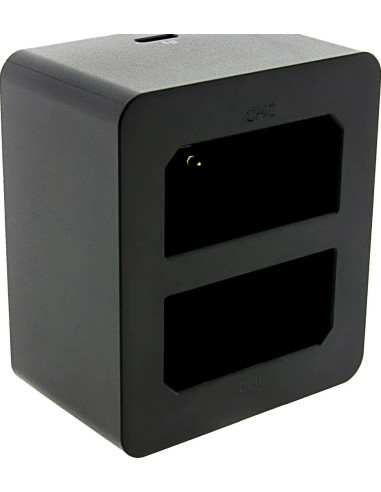 Doppio caricabatteria per Leica M10 M10P M10R 24003 BP-SCL5 incluso cavo USB-C