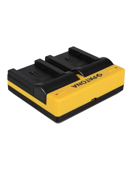 DUAL CHARGER CANON BP-808 FSXX FS10 FS-10 FS100 FS-100 FS11 FS-11 BP-808 INCL. MICRO-USB CABLE