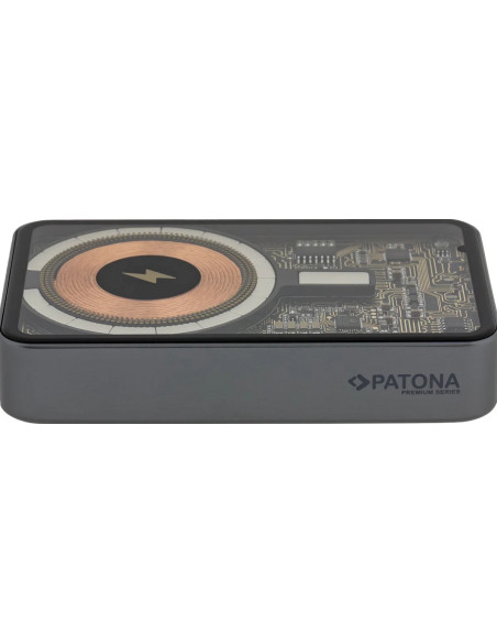 Premium Powerbank Clear 3.0 PD20W 10.000mAh Ricarica rapida wireless magnetica
