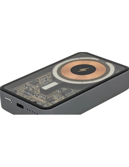 Premium Powerbank Clear 3.0 PD20W 10.000mAh Ricarica rapida wireless magnetica