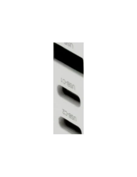 Alimentatore Premium GaN PD65W nero 2xUSB-C 1xUSB-A PD3.0 QC3.0 bianco