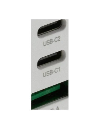 Alimentatore Premium GaN PD65W nero 2xUSB-C 1xUSB-A PD3.0 QC3.0 bianco