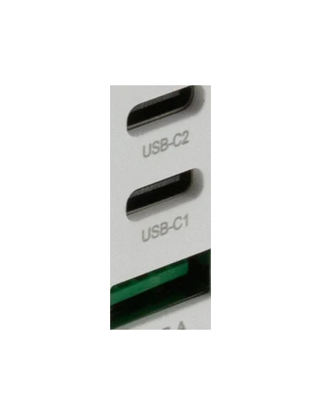 Alimentatore Premium GaN PD65W nero 2xUSB-C 1xUSB-A PD3.0 QC3.0 bianco