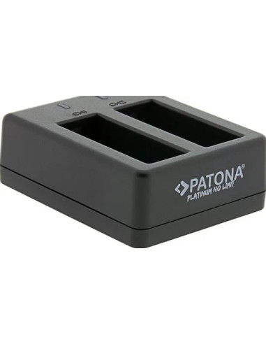 PATONA PLATINUM DUAL CHARGER PER BATTEIRA PATONA ACTION CAM SL3 E SL4