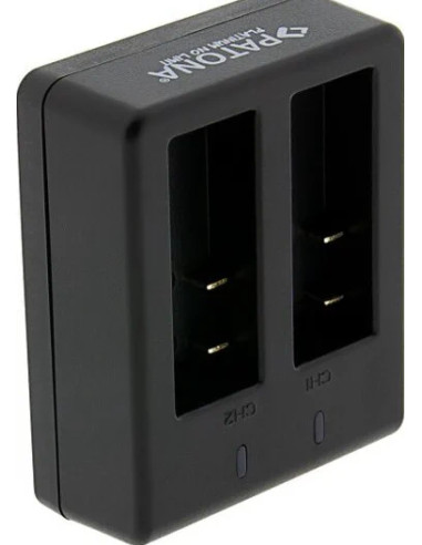 PATONA PLATINUM DUAL CHARGER PER BATTEIRA PATONA ACTION CAM SL3 E SL4