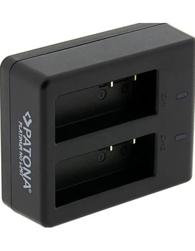 PATONA PLATINUM DUAL CHARGER PER BATTEIRA PATONA ACTION CAM SL3 E SL4