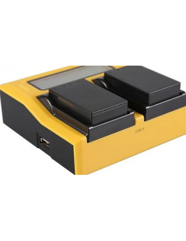 7516 carica batterie Batteria per fotocamera digitale AC, dC, USB