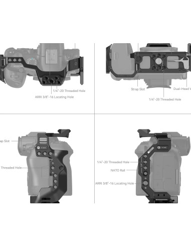 Gabbia per Canon EOS R6 Mark II