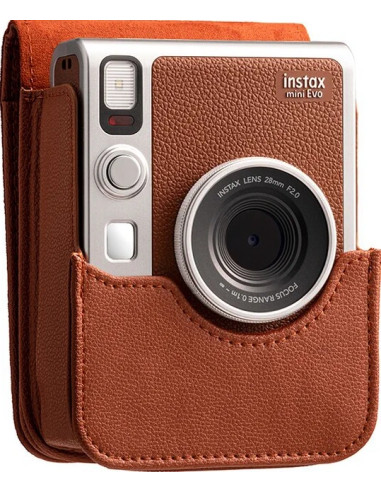Custodia per Instax Mini Evo Brown