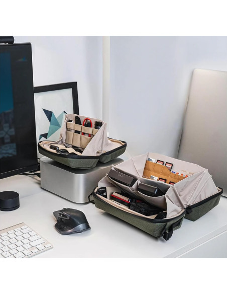 Mini Tech Organizer Grigio