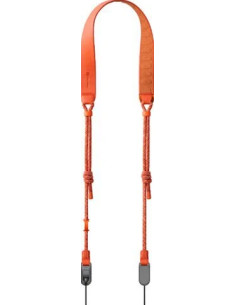 Tracolla Air Vibrant Orange con quick release