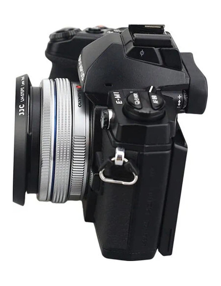 LH-37EPII paraluce 3,7 cm Rotondo Nero