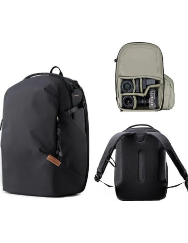OneGo Lite Backpack Matte Black 16Lt