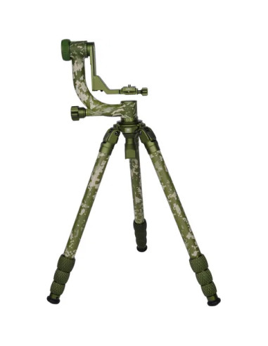 Treppiede in carbonio CT-3204 + Testa Gimbal CH20 Camouflage