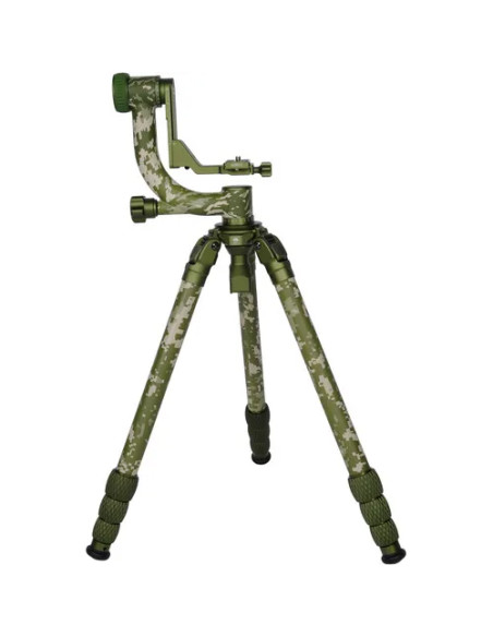 Treppiede in carbonio CT-3204 + Testa Gimbal CH20 Camouflage