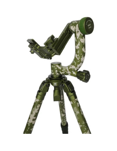 Treppiede in carbonio CT-3204 + Testa Gimbal CH20 Camouflage