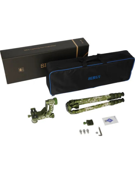 Treppiede in carbonio CT-3204 + Testa Gimbal CH20 Camouflage