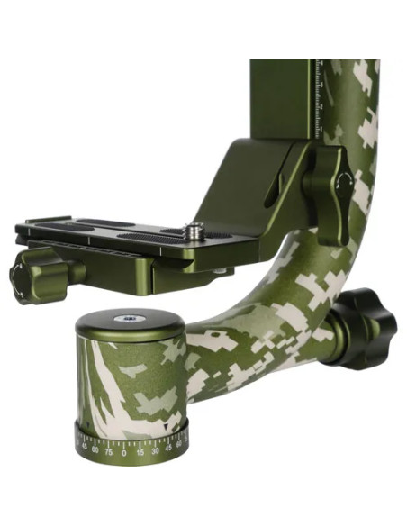 Treppiede in carbonio CT-3204 + Testa Gimbal CH20 Camouflage