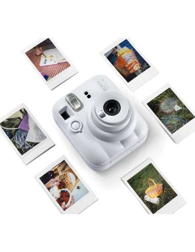FUJIFILM INSTAX MINI 13 Fotocamera a Pellicola Istantanea Clay White
