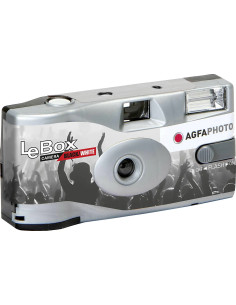 LeBox Usa e Getta, con Flash, 400 ISO, 36 Foto Bianco e Nero 2
