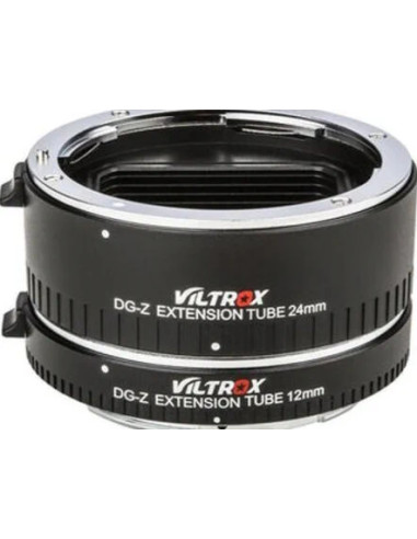 Set di anelli tubo estensione macro (12 mm + 24 mm), supporto TTL e AE - Nikon Z