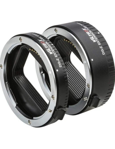Set di anelli tubo estensione macro (12 mm + 24 mm), supporto TTL e AE - Nikon Z