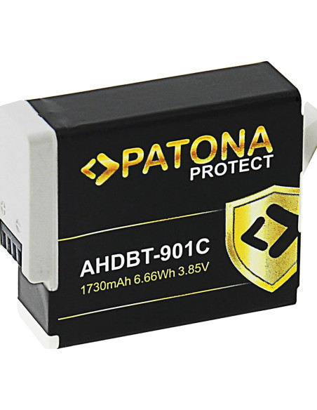 Protect Batteria per Gopro Hero 9 / 10 / 11 / 12 AHDBT-901C