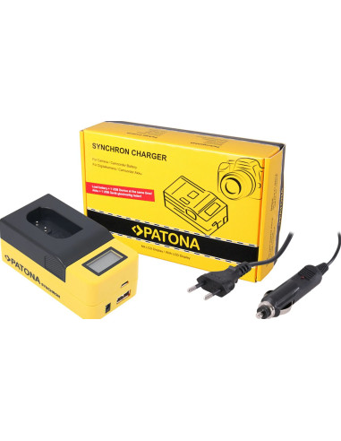 Caricabatteria LCD per DMW-BLK22