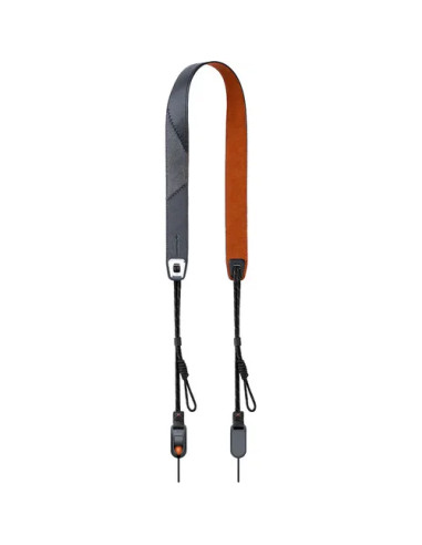 P-CB-609 CAMERA STRAP AIR PREMIUM LEATHER STYLE-INK-WASH MOUNTAIN