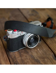 P-CB-609 CAMERA STRAP AIR PREMIUM LEATHER STYLE-INK-WASH MOUNTAIN 2