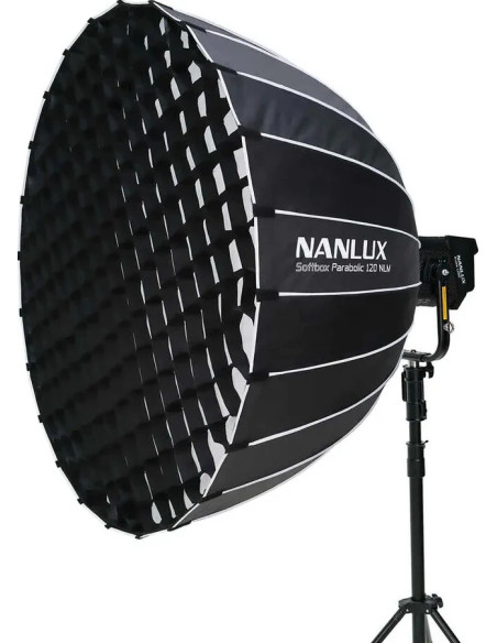 Softbox parabolico a chiusura rapida 120cm per EVOKE
