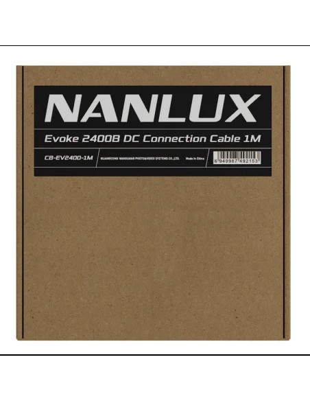 Nanlux CB-EV2400-1M Cavo di Connessione DC per Evoke 1200B da 1mt