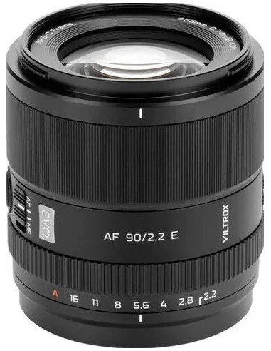 OBIETTIVO AF 90/2.2 E APS-C EVO SONY E-MOUNT