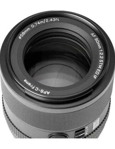 OBIETTIVO AF 90/2.2 E APS-C EVO SONY E-MOUNT