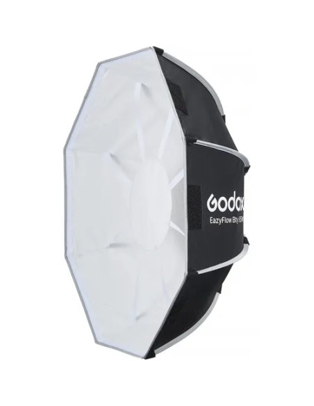 EAZYFLOW BOWENS MOUNT FOLDABLE BEAUTY DISH 65CM (BLACK AND WHITE)