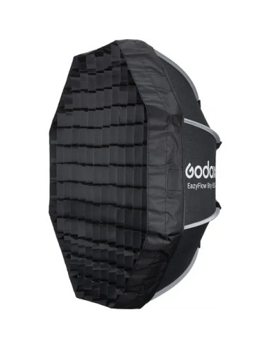 EAZYFLOW BOWENS MOUNT FOLDABLE BEAUTY DISH 65CM (BLACK AND WHITE)
