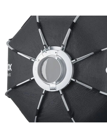 EAZYFLOW BOWENS MOUNT FOLDABLE BEAUTY DISH 65CM (BLACK AND WHITE)