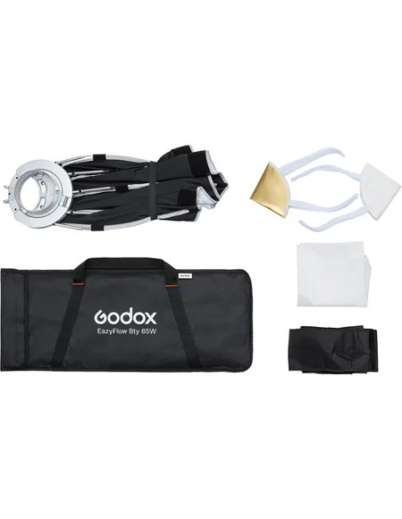 EAZYFLOW BOWENS MOUNT FOLDABLE BEAUTY DISH 65CM (BLACK AND WHITE)