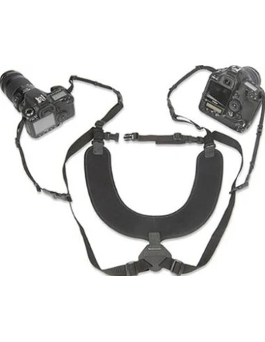 OP/TECH USA 6501042 tracolla Fotocamera Nero