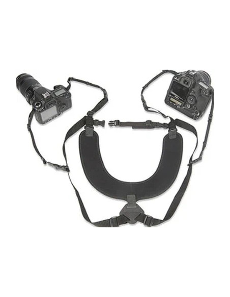 OP/TECH USA 6501042 tracolla Fotocamera Nero