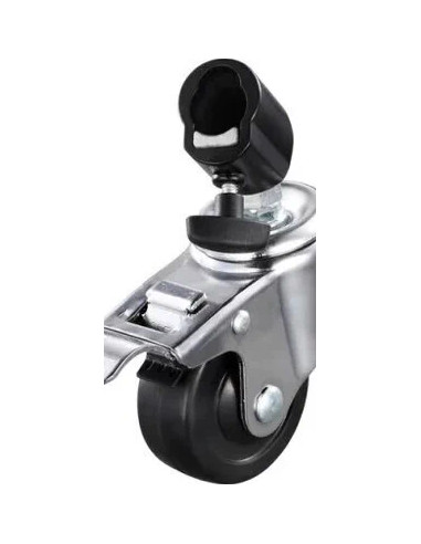 LSA-06 Kit 3 Ruote per Stativi - Diametro 22mm
