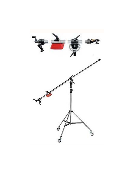 MANFROTTO 025B GIRAFFA SUPER BOOM NERA, STATIVO CINE